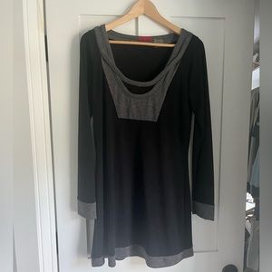 Black and Gray dress by linQ